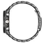 CITIZEN 星辰 疾速奔馳光動能計時手錶-黑 CA4567-82H, , large