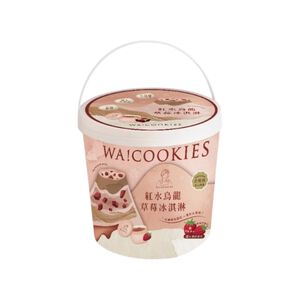 WA!COOKIES紅水烏龍草莓冰淇淋