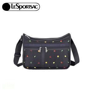LeSportsac Deluxe Everyday Bag 奢華斜背包 -鮮果彩繡