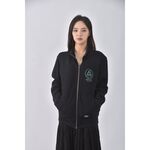 (S) lee質感棉質純棉黑色外套二手衣, , large