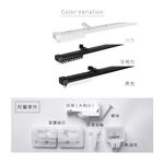 【Colors】單軌 日本製 伸縮窗簾軌道 窗簾桿 門簾 窗簾安裝DIY 可頂裝 窗簾盒可 可自行調整長度 免裁切 可重複安裝 伸縮自在, , large