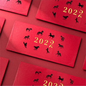 1A 2026 馬年 西式 紅包袋 馬上繞一圈 10張入 /包 2002