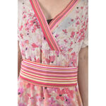 (S) i blues棉質條紋粉色綁帶洋裝二手衣, , large