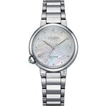 CITIZEN 星辰  L系列 光動能大三針星雲女錶 EM0910-80D, , large
