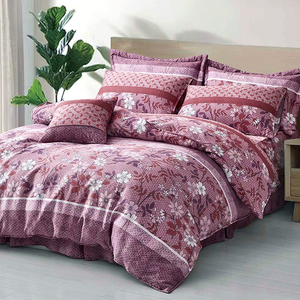 【多利寶寢具】INDIAN_100%純天絲雙人七件式床罩組-梅雅斯