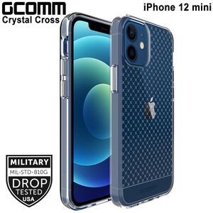 GCOMM iPhone 12 mini (5.4吋) 十字紋軍規防摔殼 Crystal Cross