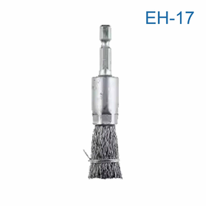 鉅玉經典｜六角柄鋼絲刷 帶柄齊頭 EH-17