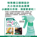 [日日好物]日本KAO花王-多用途居家去汙鹼性泡沫噴霧萬用清潔劑補充包350ml/淺綠袋-綠茶香(家具地板窗框沙發燈具玻璃除指紋,客廳速乾除塵消臭去垢劑), , large