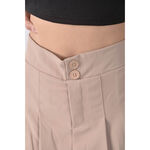 (S) 高腰棕色短裙二手衣, , large