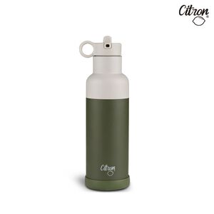 官方直營 【Citron】三層保溫瓶_500ml_森林綠