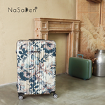 NaSaDen [Locust Apricot]26" Checked Zipper Luggage, , large
