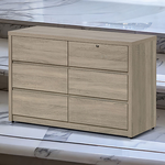 【Hampton 漢汀堡】特克灰梧桐六斗櫃, , large