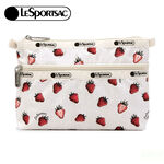 LeSportsac Cosmetic Clutch 雙層拉鍊收納化妝包 -莓果輕舞, , large