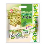 Spirulina Scallion Crackers, , large