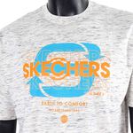 Skechers Shirts 男女 短袖 T恤 環保 再生 舒適 自然 綠時尚 米 [L221U035-015W], , large