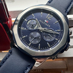 [星晴錶業]TommyHilfiger手錶,46mm,TH00064寶藍色錶面銀藍雙色錶殼寶藍真皮皮革錶帶款, , large