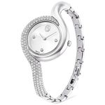 SWAROVSKI 施華洛世奇 Dextera 迷人曲線手鐲式水晶手錶 女錶-29mm 送禮推薦 5700996, , large