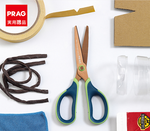 【SDI 手牌】PRAG 超廣角 鈦金屬 事務 剪刀 175mm 7吋 顏色隨機 / 支 0927C, , large