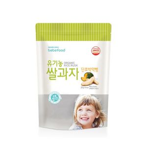 【韓國 BEBEFOOD】寶寶福德 大米米餅-南瓜 (20g)(6M+)