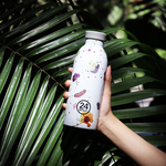 【義大利 24 Bottles】不銹鋼雙層保溫瓶 (附濾茶器)500ml - 春塵, , large