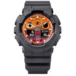 CASIO 卡西歐 G-SHOCK 熾熱火焰系列 雙顯手錶 GA-100FL-8A, , large