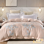 【Betrise】 Simple Blue | C Energy Series 300-Thread 100% Pure Tencel™ Light-Quenched Graphene Quilt/Double-Use Quilt Cover (182 x 212 cm), , large