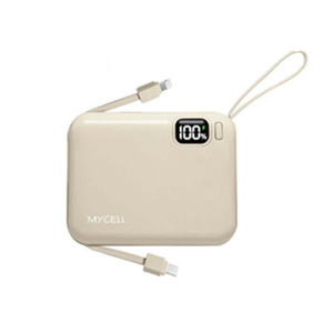 【sansuijibau】Mini Air 20W PD 10000 Multi-Protocol Flash Charging Power Bank,Milk tea color