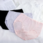 【Clany可蘭霓】新美膚面膜莫代爾中腰M-XL內褲 典雅粉 2223-31, , large