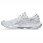 Asics Gel-rocket 12 男女 排球鞋 穩定 包覆 回彈 白 銀 [1072A119-101], , large