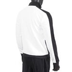 Asics 針織外套 男 立領外套 運動 訓練 休閒穿搭 亞瑟士 白 黑 [2033B751-100], , large