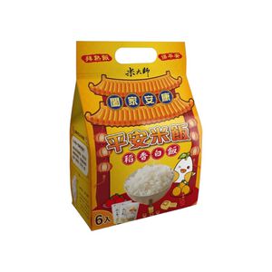 米大師 平安米飯 常溫熟飯稻香白飯(6入)