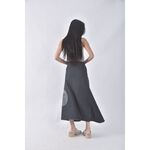 (3XL) cop copine丹寧牛仔質感藍色長裙二手衣, , large