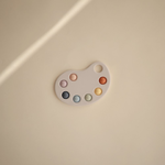 【mushie】矽膠調色盤按壓玩具/Multi, , large