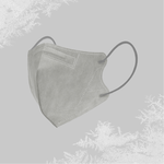 [CHENYU辰昱] 3D涼感醫療口罩 (L) 20入單片包裝｜雪釉灰, , large