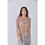 (S) 8happy質感棕色長袖上衣二手衣, , large