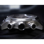 elegantsis 愛樂時 JF48QS-陸海空三軍大錶徑三眼計時手錶-海軍藍/48mm ELJF48QS-OU06L, , large
