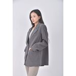 (S) 西裝灰色外套二手衣, , large