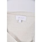 (M) iris質感蝴蝶結灰色短袖上衣二手衣, , large