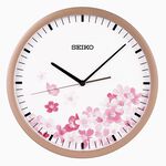 SEIKO 精工 浪漫櫻花指針式掛鐘 時鐘 PIA020P, , large