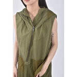 (M) s deer質感棉質無袖綠色洋裝二手衣, , large