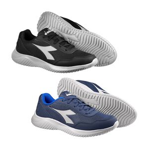 DIADORA迪亞多那 義大利進口 輕量運動慢跑鞋 男運動鞋 男鞋 EASY RUN 透氣 緩震 輕盈 防滑 黑 藍