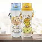 大耳狗喜拿 / 布丁狗-小巧吸管水壺-500ml-4入, , large