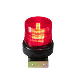 昌運監視器 LD-99R13 AC220V 中型紅色LED警報旋轉燈(含L鍍鋅鐵板支架及蜂鳴器), , large