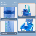 Kiyodo手提隨行彈蓋水壺-720ml-深藍色-2支, , large