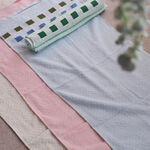 [Kaimei Cotton Industry] 8 in the group MIT made in Taiwan combed cotton 24 taels of top quality pure cotton towel POLO checkered style, , large