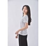 (S) tommy hilfiger棉質純棉條紋白色短袖上衣二手衣, , large