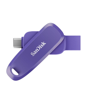 【SanDisk】Phone Drive DDC6 紫色 256G TYPE-C USB 3.2 雙用 OTG 旋轉隨身碟 讀取速度 100MB/s