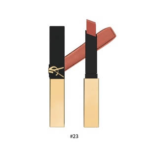 【YSL 聖羅蘭】 奢華緞面浮雕唇膏 #23