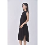 (L) 休閒黑色洋裝二手衣, , large