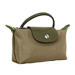 LONGCHAMP LE PLIAGE GREEN 手提小包/朝鮮薊色, , large